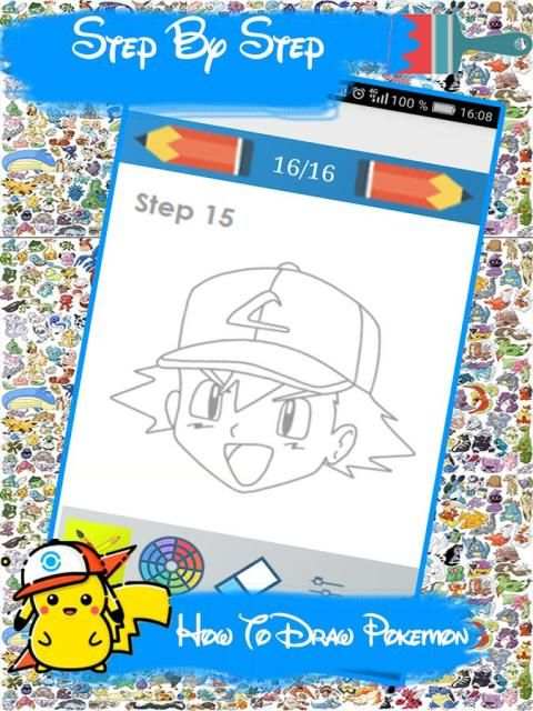 How To Draw Pokemon स्क्रीनशॉट 2