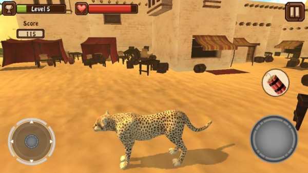 Cheetah Revenge Simulator 3D screenshot 2