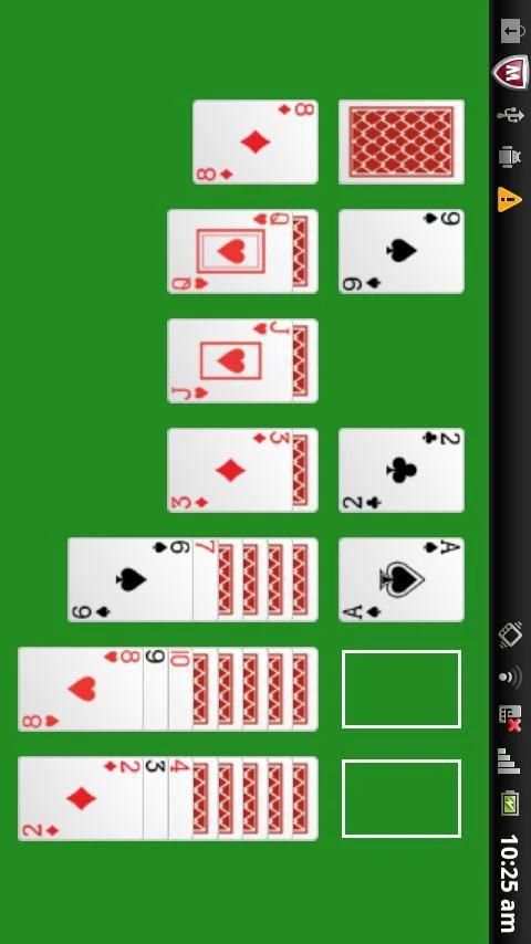 A - Solitaire card game screenshot 1