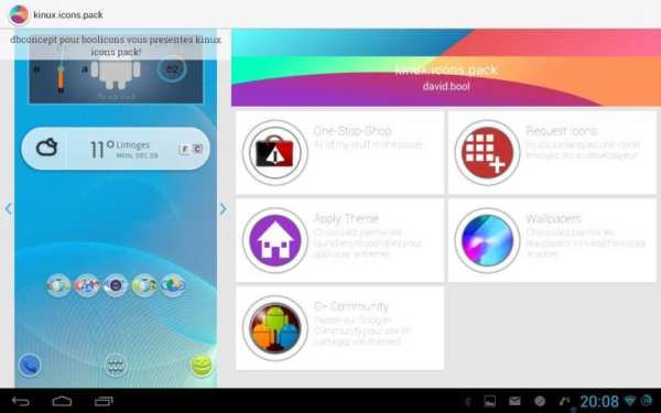 Kinux icons Pack screenshot 1