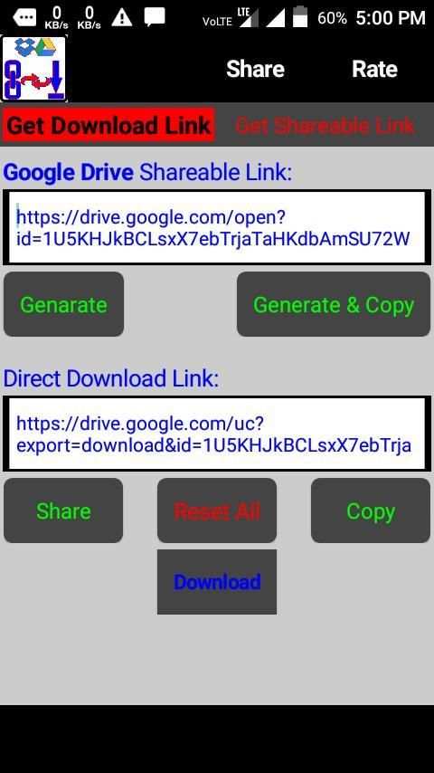 Direct Download Link Generator screenshot 3