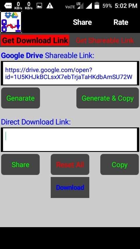 Direct Download Link Generator скриншот 2