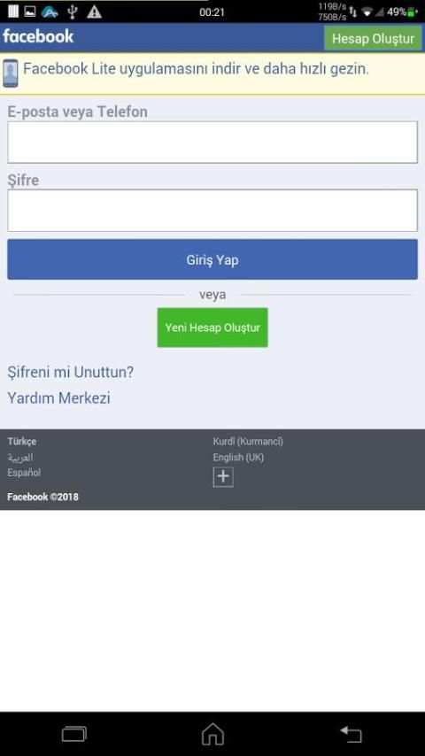 Lite Browser (Youtube,Facebook,Twitter) स्क्रीनशॉट 3