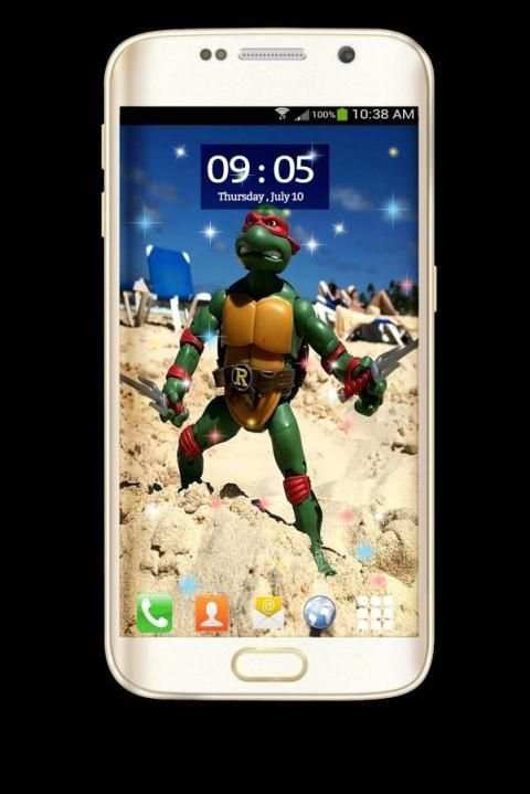 Live Wallpapers - Lego Turtles screenshot 2