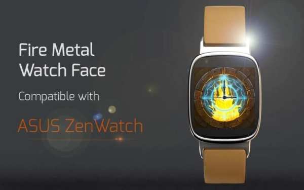 Fire Metal Watch Face скриншот 5