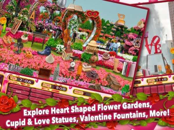 Hidden Object Valentine Day - Quest Objects Game screenshot 8