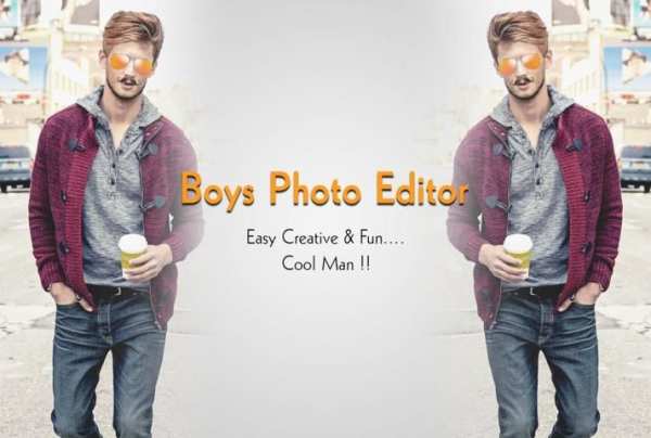 Boys Photo Editor 5 تصوير الشاشة