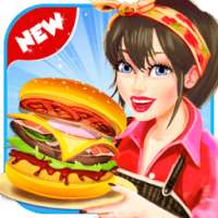 Kitchen Fever Chef; Burger Cooking & Cashier Game