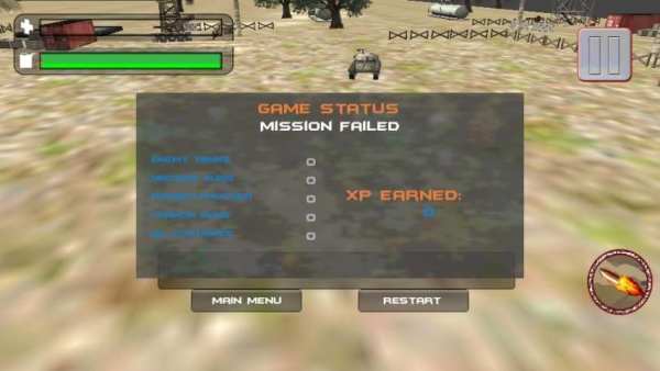 Tank War Mission 3D Game screenshot 1