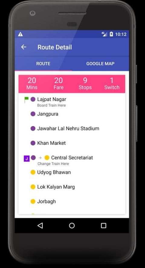 Delhi Metro screenshot 4