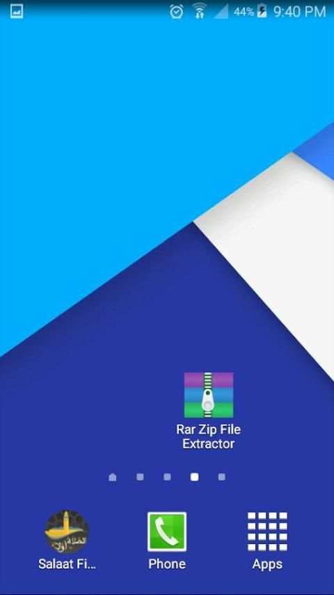 Rar Zip File Extractor 5 تصوير الشاشة