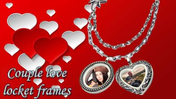 Couple Love Locket Frames скриншот 4