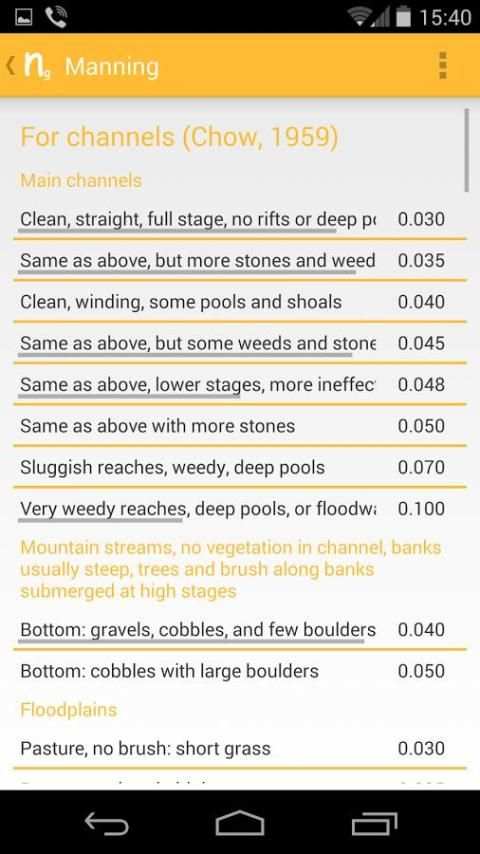 Flow Calculator स्क्रीनशॉट 1