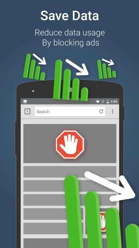 Adblocker Lite - Fast Browser скриншот 5