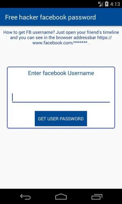 Free Hacker Facebook Password На Андроид App Скачать - 9Apps