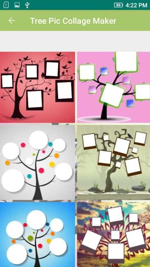 Tree Photo collage Maker स्क्रीनशॉट 4