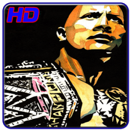ikon The Rock Wwe Wallpaper HD