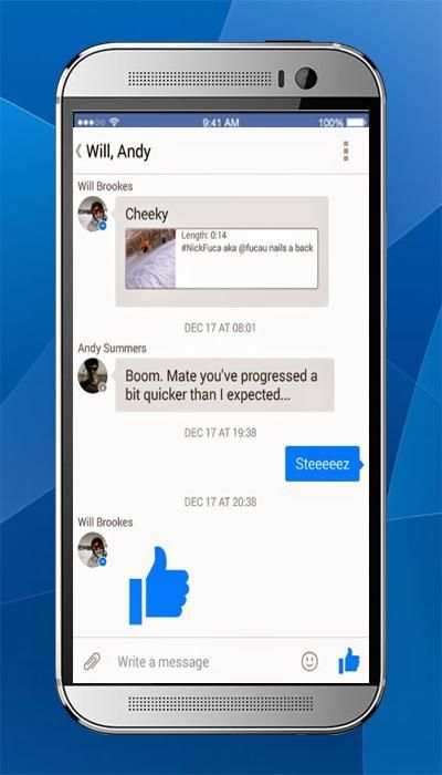 Mini Messenger for fb lite screenshot 3