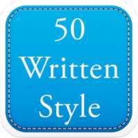 50 Written Fonts Style on 9Apps