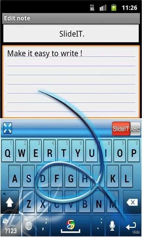 SlideIT Windows 7 Skin स्क्रीनशॉट 3