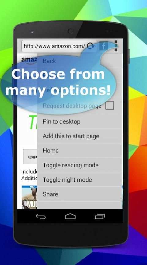 Speed Internet Browser скриншот 4