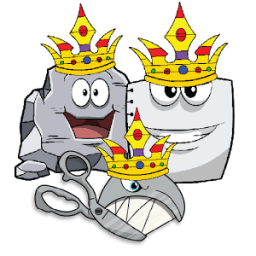 Rock Paper Scissors clash icon