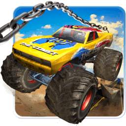 Monster Truck Stunt Game Chained Cars Racing Drive