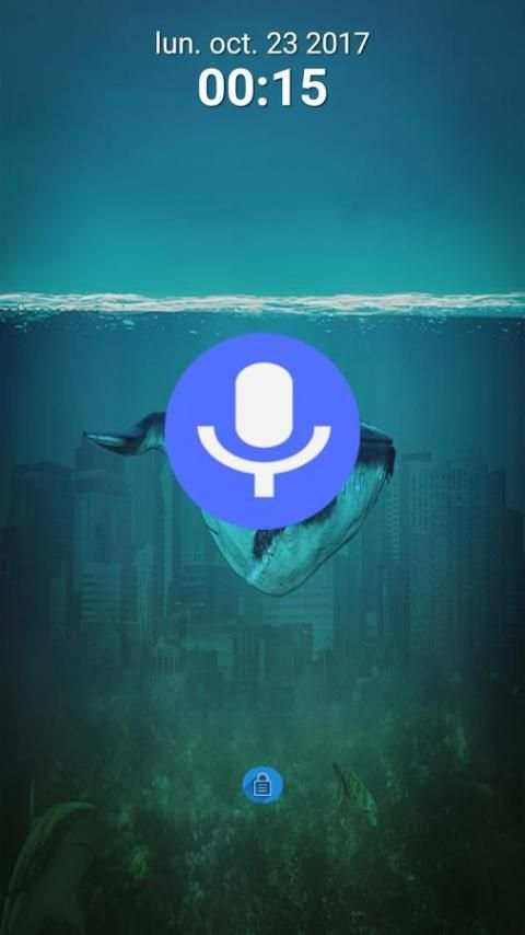 افتح هاتفك بنبرة صوتك 2018 screenshot 1