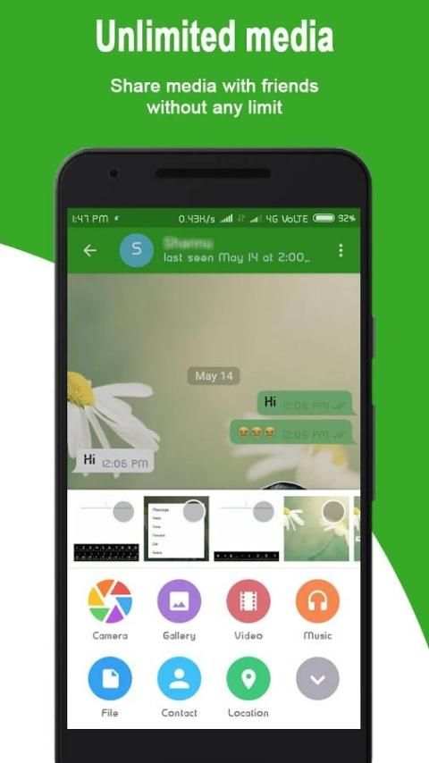 WhatsUpp Messenger screenshot 2