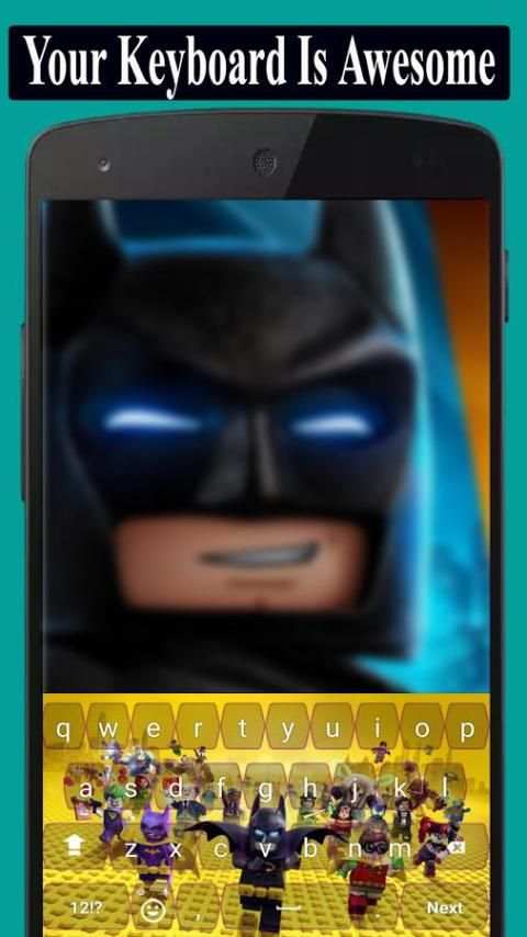 Keyboard For Lego Bat-Man 3 تصوير الشاشة