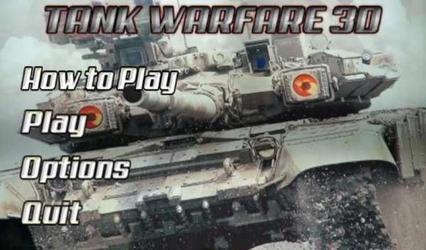 Tank Warfare 3D скриншот 1