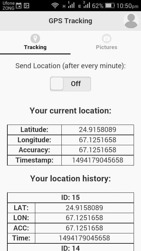GPS Track screenshot 3