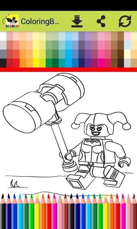 ColoringBook lego batmam Fans screenshot 2