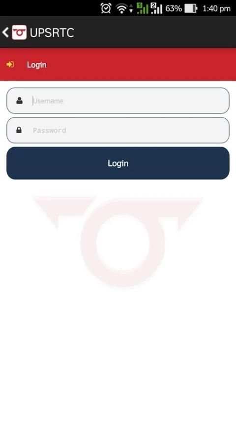 UPSRTC Mobile Reservation App скриншот 3