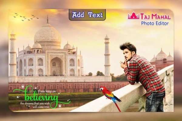 TajMahal Photo Editor 2 تصوير الشاشة