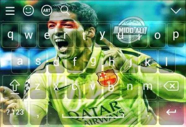 Keyboard For Fc Barcelona скриншот 1