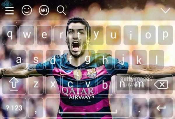 Keyboard For Fc Barcelona скриншот 3