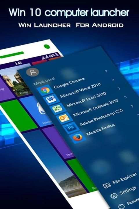 Computer Launcher For Win 10 : Win 10 Launcher скриншот 5