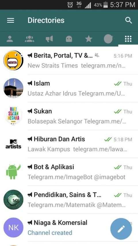 Messenger Gram screenshot 2