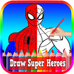 Learn How To Draw Super Heros Easy Steps иконка