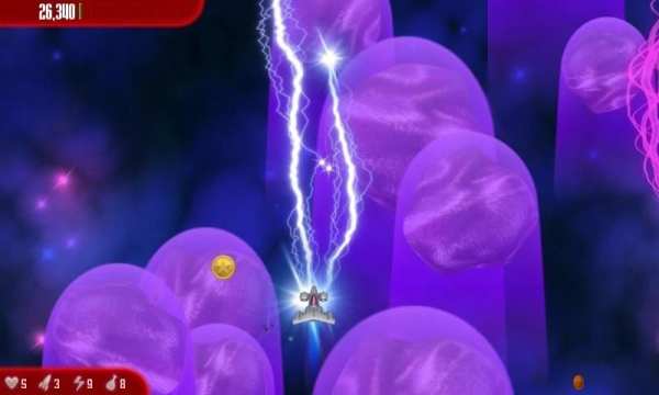 Chicken Invaders 3 Xmas स्क्रीनशॉट 1