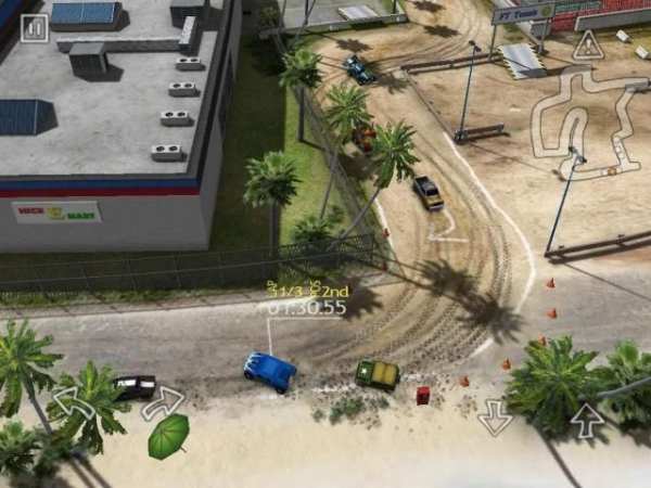 Reckless Racing Lite скриншот 1