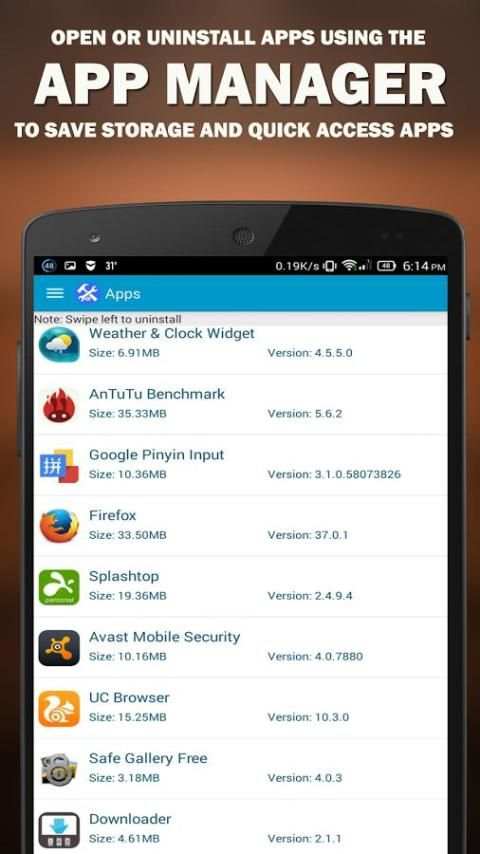 System Manager for Android скриншот 3