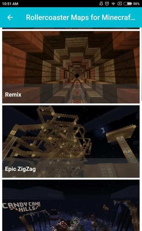 Roller coaster Maps for MCPE screenshot 6
