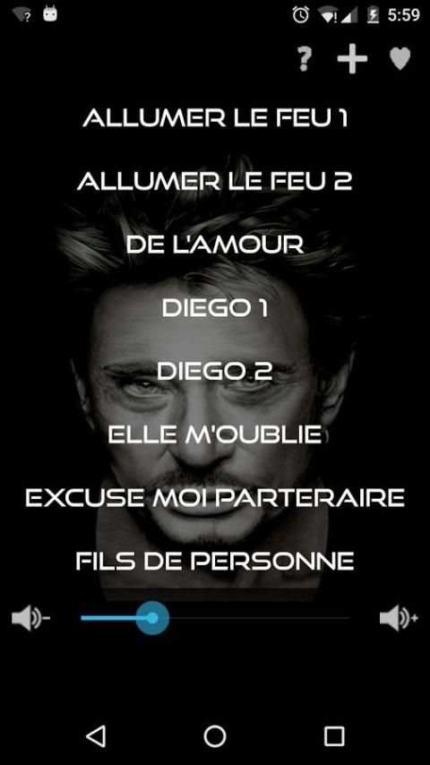 Johnny Hallyday Sonneries 4 تصوير الشاشة