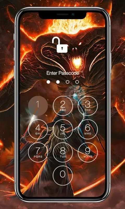 Gandalf HD Lock Screen screenshot 2