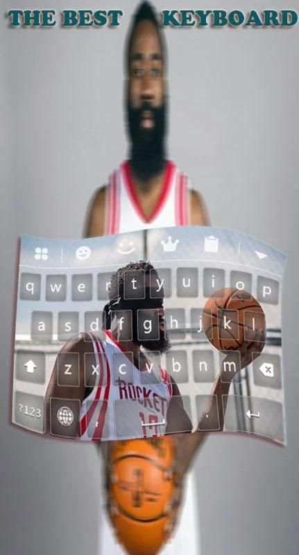 the best Keyboard theme for james harden screenshot 3