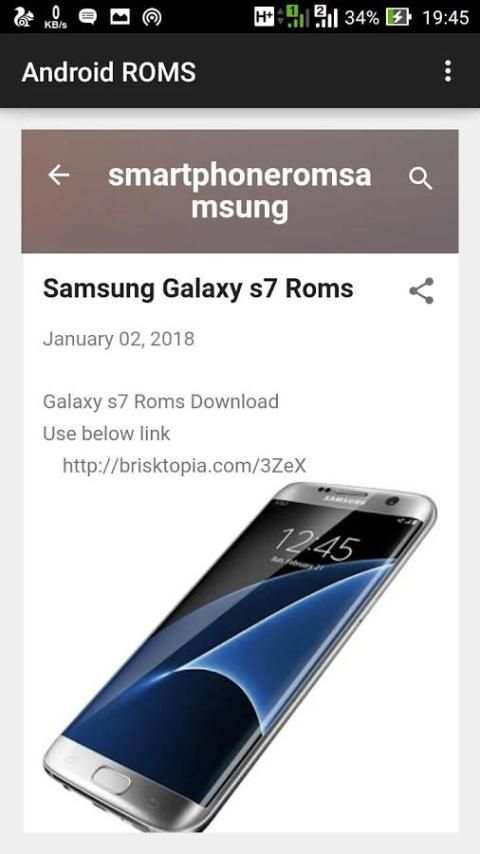 GET SAMSUNG ANDROID ROMS screenshot 1