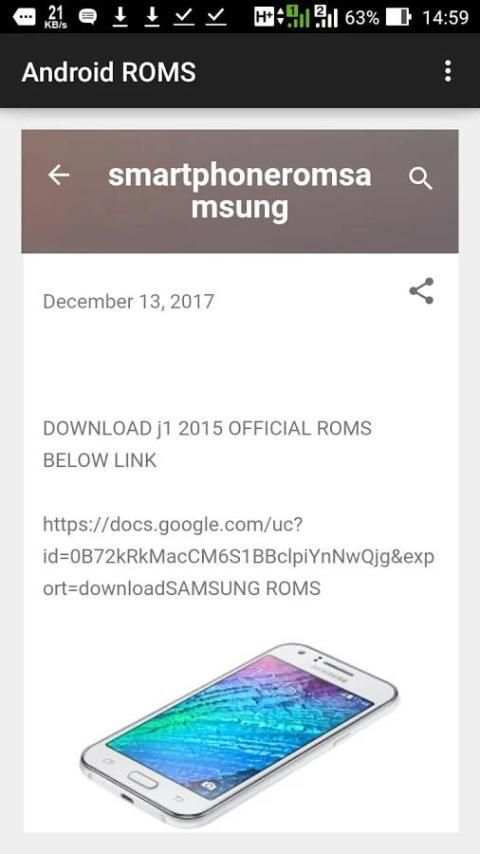 GET SAMSUNG ANDROID ROMS screenshot 5