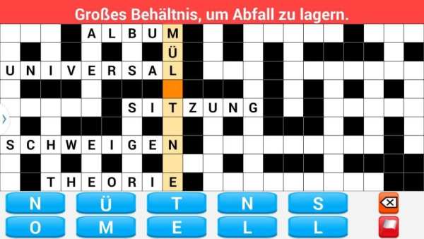 Kreuzworträtsel Deutsch screenshot 4